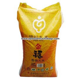 China Bopp laminou sacos tecidos do empacotamento de alimento do polipropileno para o arroz/açúcar/sal fornecedor