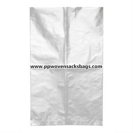 China Malotes industriais impermeáveis da folha de alumínio/sacos de empacotamento folha de alumínio da prata com zíper fornecedor