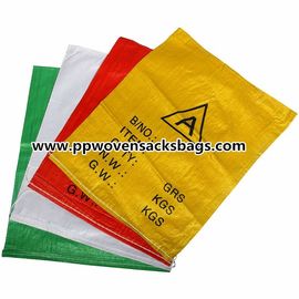 China sacos tecidos PP do saco de compras da Multi-cor para o vestuário/sapatas de empacotamento/alimento fornecedor
